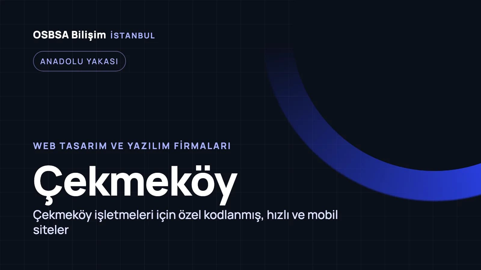 Çekmeköy web tasarım firmaları, Çekmeköy web yazılım ajansı
