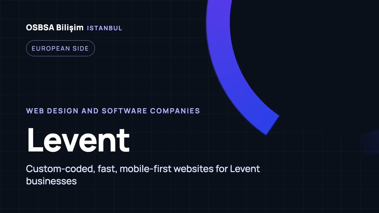 Levent web design companies, Levent web software agency