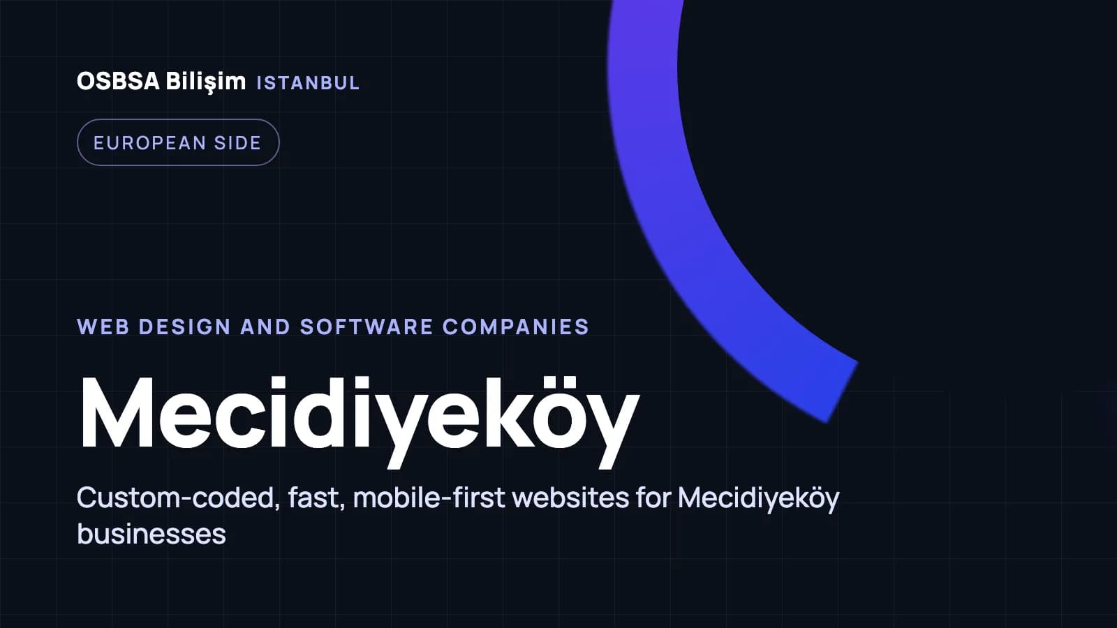 Mecidiyeköy web design companies, Mecidiyeköy web software agency