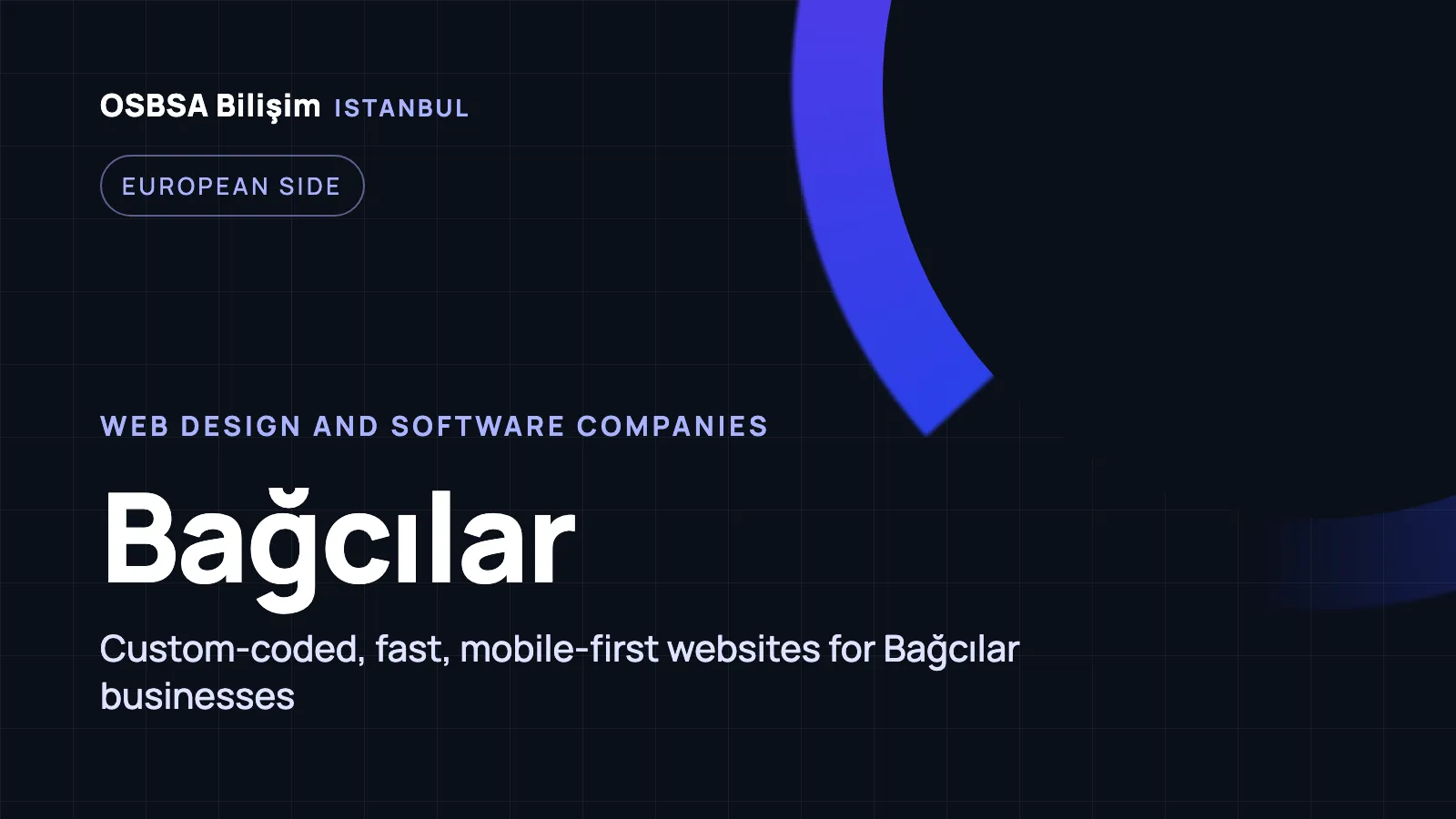 Bağcılar Web Tasarım - OSBSA Bilişim