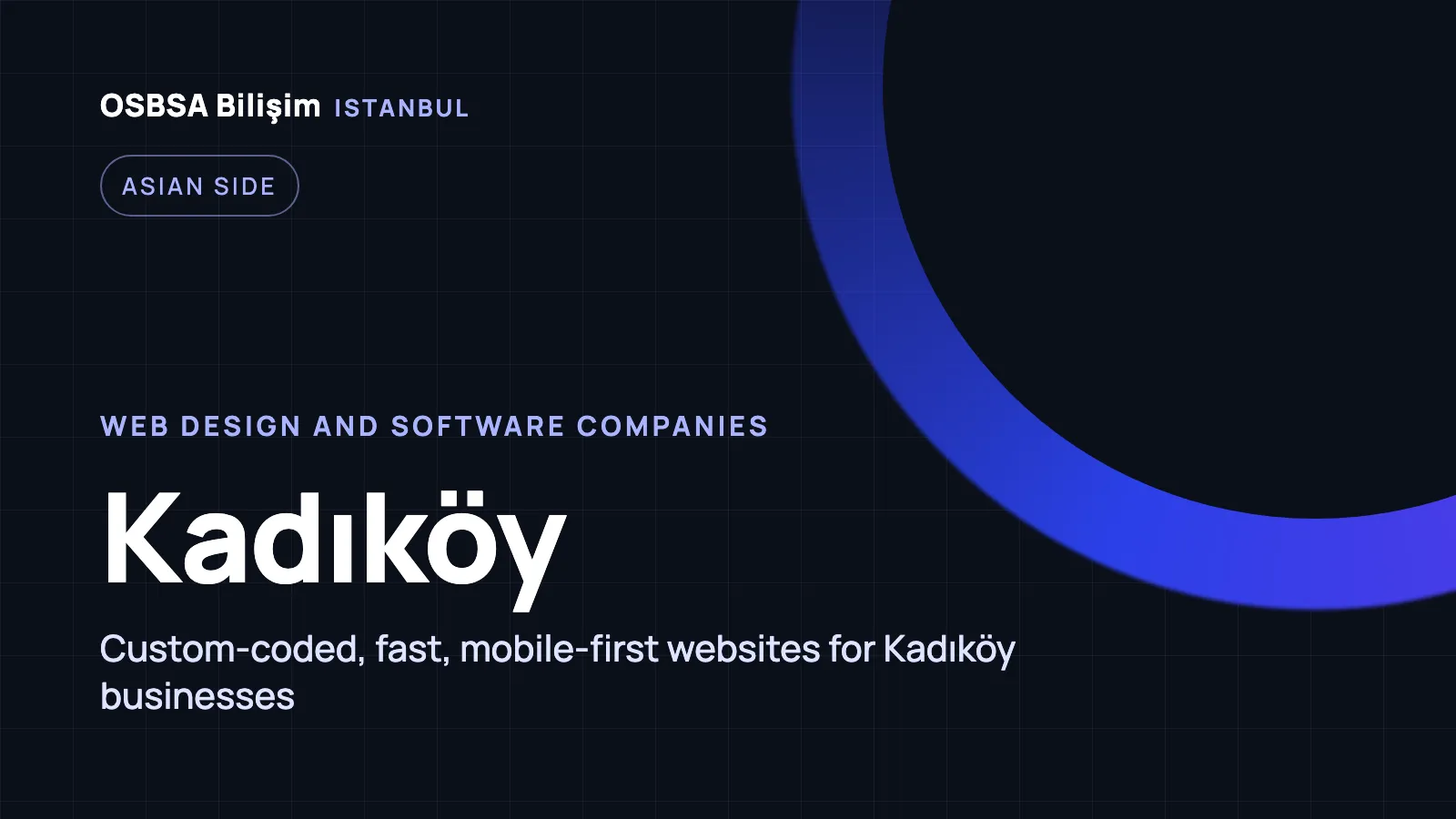 Kadıköy Web Design - OSBSA Bilişim