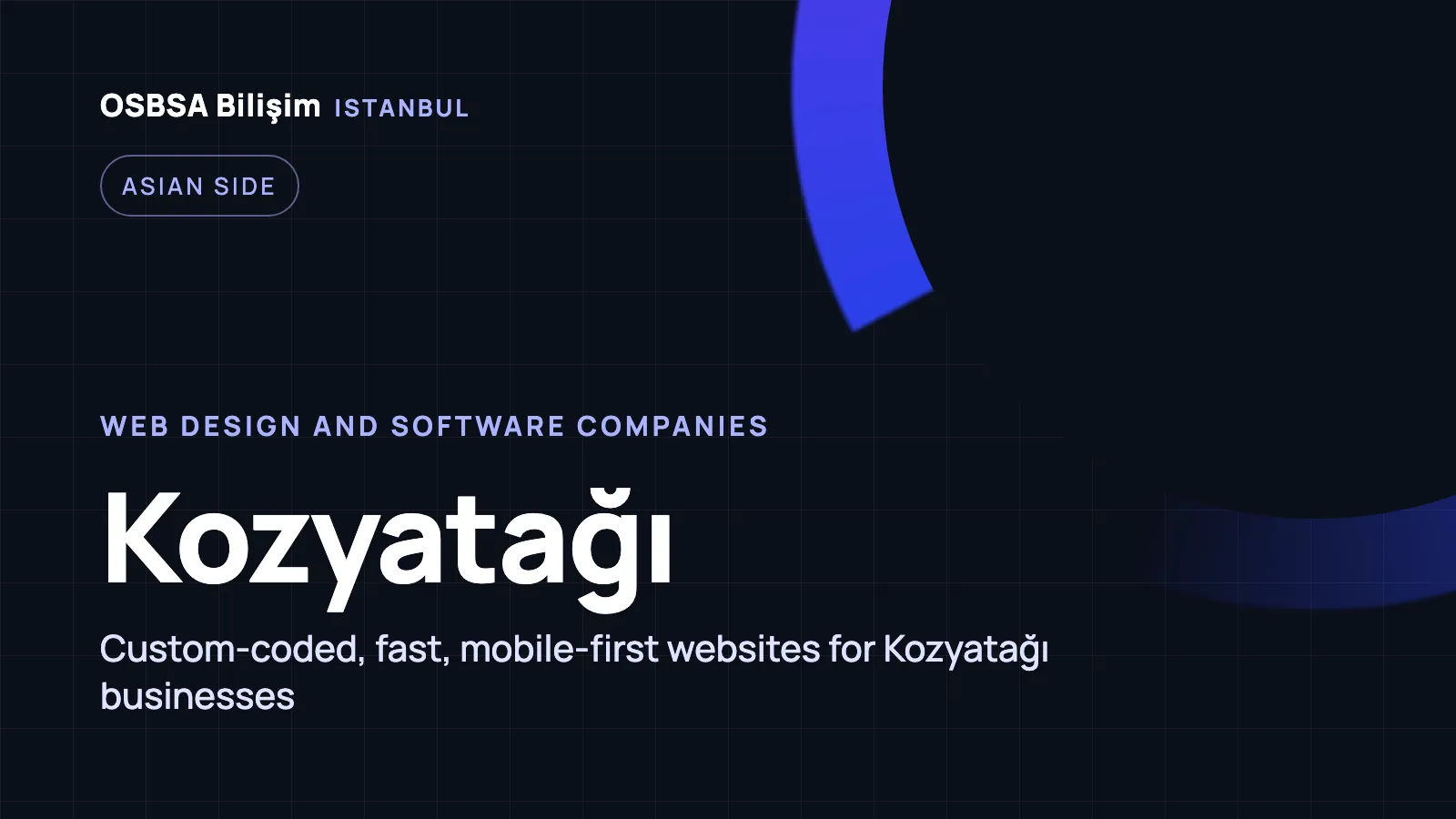 Kozyatağı Web Design - OSBSA Bilişim