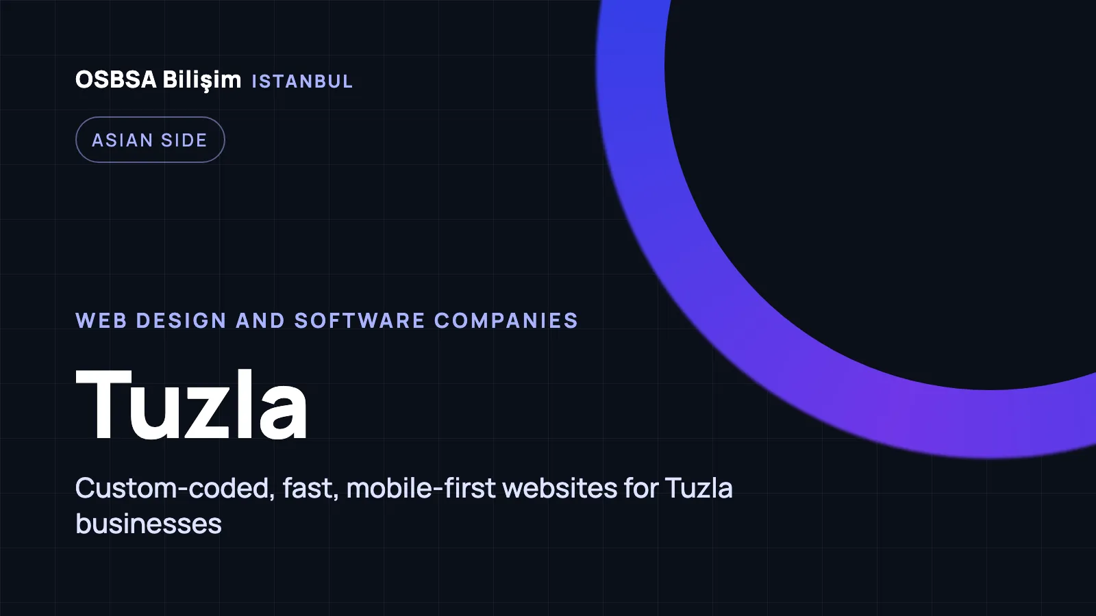 Tuzla Web Design - OSBSA Bilişim